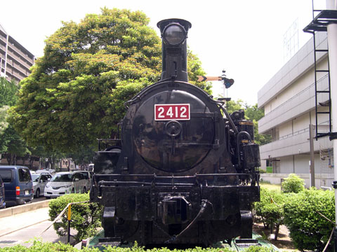 2412号機( B6型蒸気機関車)