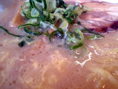 玉子とじラーメン 信長ラーメン